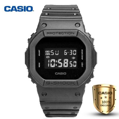 Casio G-Shock นาฬิกาข้อมือผู้ชาย สายเรซิ่น รุ่น DW-5600BB-1 สีดำ