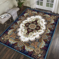 Retro European Style Carpet Classic Ethnic Carpets for Living Room Washable Non-Slip Area Rugs Bedroom Study Floor 120x160cm Mat