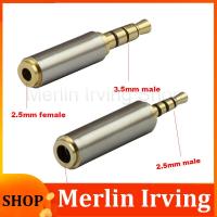 Merlin Irving Shop 3.5mm to 2.5mm Male to Female Audio Adapter Converter DIY Stereo Repair Headphone Speaker Jack Plug