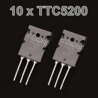 10pcs Original TTC5200 C5200 TO-3PL Silicon NPN High Power Amplifier Transistor 15A/230V/150W