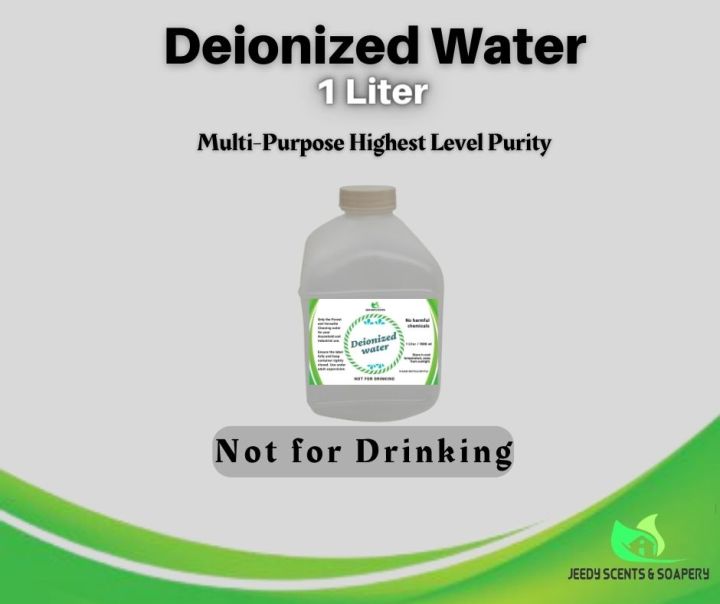 Deionized Water (MultiPurpose Highest Purity Level) Lazada PH