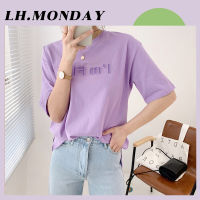 LH.Monday   ? เสื้อยืดสีพาสเทล ?Im fine ?  ลุคสตรีทลายนูน เอาใจสาวหวานฟรุ้งฟริ้งสุดๆ   ?