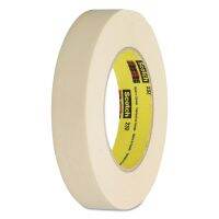 3M232 เทปกาวย่น ทนความร้อนสูง 120°C High Performance Masking Tape ใช้ติดบังพ่นสี รถยนต์ และ อบสี ( กระดาษกาวย่น ) ขนาด 20MM x 55M