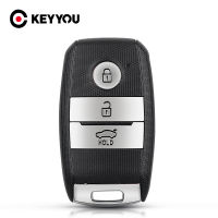 KEYYOU 3ปุ่มขวา Uncut Blade Remote Key Shell สำหรับ Kia K3 K5 Smart Car Key Case Cover FOB Replacement