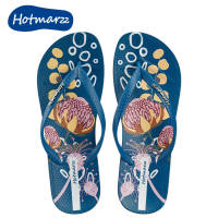 Hotmarzz สุภาพสตรี Flip-Flops Casual แฟชั่นรองเท้าแตะสบายในร่มกันน้ำรองเท้าแตะกันลื่นรองเท้าชายหาดกลางแจ้ง HM7068