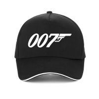 Movie Film James Bond 007 Design Funny baseball cap for Men and Women Unisex Breathable summer hip-hop snapback hat gorras