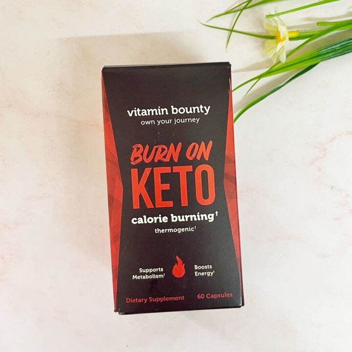 อาหารเสริมคีโต การเผาผลาญแคลอรี่ Burn On Keto, Calorie Burning
