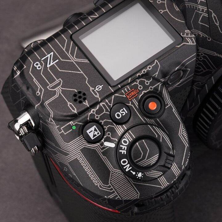 สำหรับ-nikon-ฟิล์มห่อไวนิลกันรอยขีดข่วนสติ๊กเกอร์ติดบนตัวเครื่อง-z8เสื้อโค้ทป้องกันกล้อง