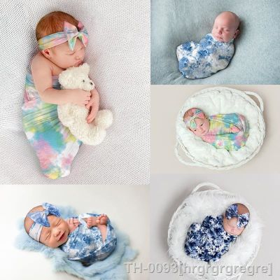 ஐ┋ hrgrgrgregre Turbante para bebês 80x80cm adereço fotografia de recém-nascidos cobertor fotográfico tecidos macios acessórios estúdio embrulho elástico