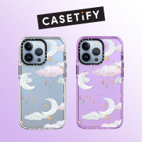 Drop proof CASETIFY phone case for iPhone 15 15pro 15promax 14 14pro 14promax 13 13pro 13promax soft case Clouds and Moon for 12 12pro 12promax iPhone 11 xsmax 7+ case high-quality