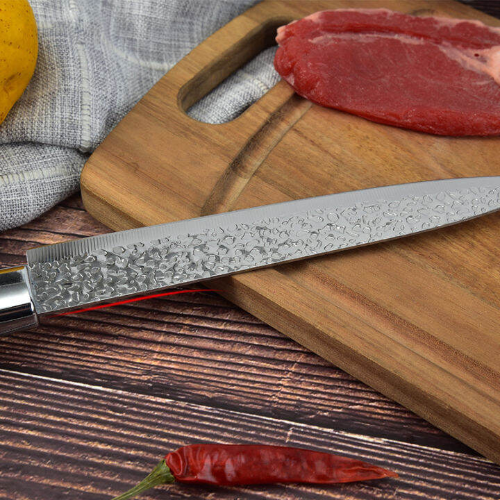 8 inch meat cleaver, fruit cleaver, sharp beef cleaver, western food