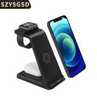 15W Qi Wireless Charging Stand 3in1 for 13 12 Pro Mini XS XR X Wireless Chargers for 6 5 Charger Pro