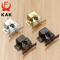 【hot】 KAK 2PCS Cabinet Catches Door Stop Closer Stoppers Damper Buffer Lock Wardrobe Hardware Fittings