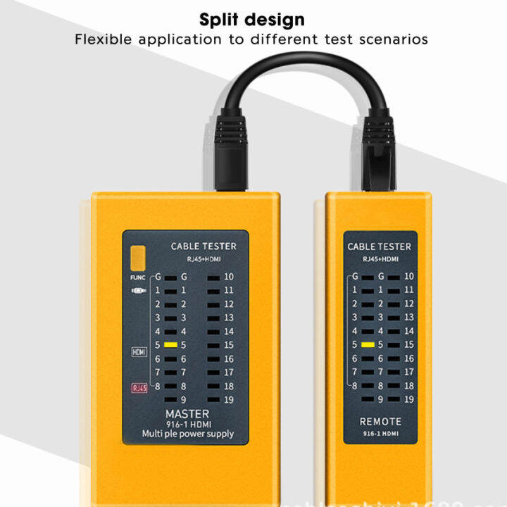 Network Cable Tester Wire Line Finder Multifunction Industrial Control ...