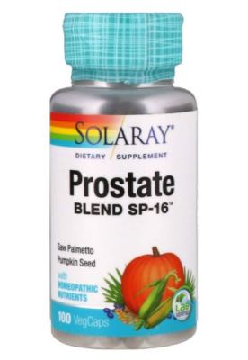 Solaray, Prostate Blend SP-16 , 100 VegCaps