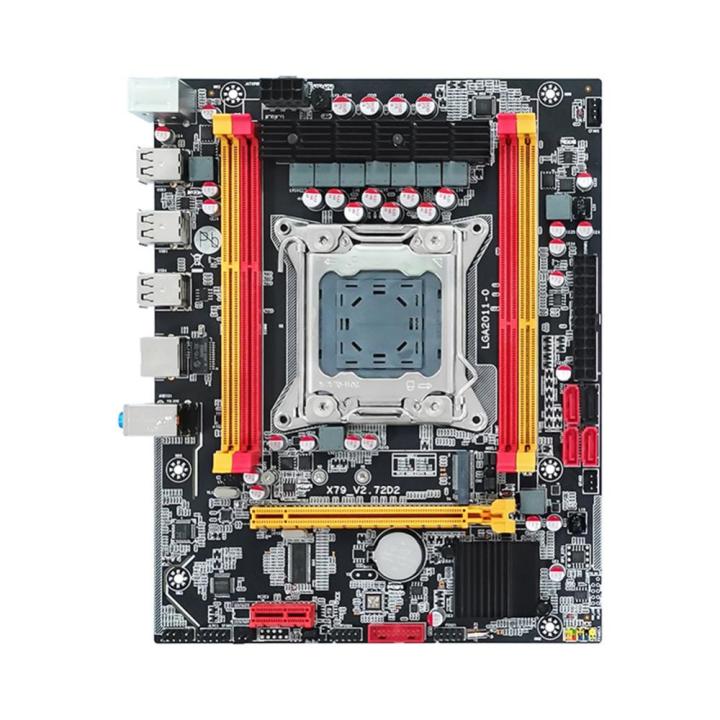 เมนบอร์ดเดสก์ท็อป-x79-pci-e-16x-lga-2011เมนบอร์ดคอมพิวเตอร์โปรเซสเซอร์4-sata3-0อินเตอร์เฟซสำหรับ-intel-xeon-e5โปรเซสเซอร์