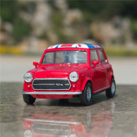 WELLY 1:36 Mini Cooper 1300ล้อแม็กรถยนต์รุ่น D Iecast โลหะของเล่นยานพาหนะดึงกลับจำลองคอลเลกชันเด็กสำหรับของขวัญเด็ก