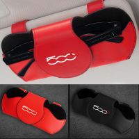 【CW】 500c 500 500x 500Sport 500l 500e abarth Car Sunglasses Holder Multi-function Glasses Clip Bill accessories