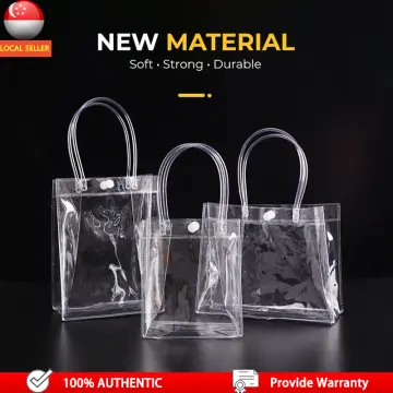 Clear Retail Handle Bag | 100 Pack | ClearBags | 9