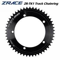 ZRACE ZR-ซี่จักรยาน TK1/เฟืองคงที่ BCD144 5รู,144BCD, BCD 144, Track Chainring 53T 55T 57T 59T สีดำเทา