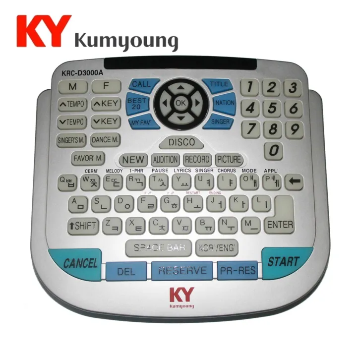 【Cash sa paghahatid】 kumyoung karaoke remote control KRCD3000A Lazada PH
