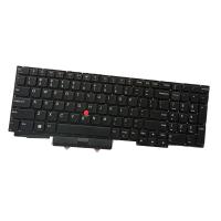 Lacooppia US Keyboard US Layout Matte ทนทานสำหรับ E15สีดำ