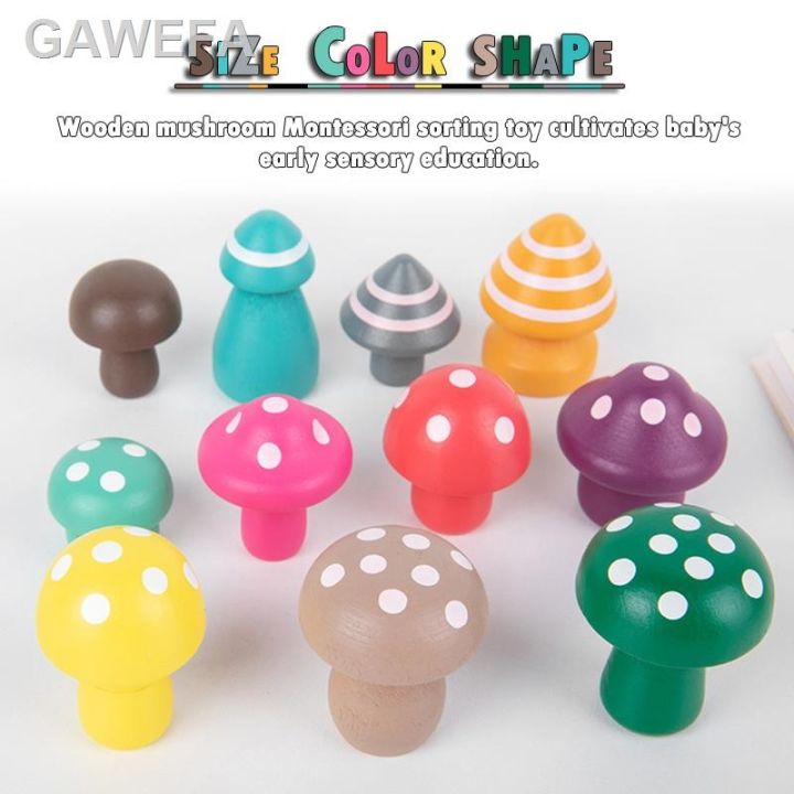 osh-warna-warni-jamur-anak-anak-montessori-mainan-kayu-menghitung-memilih-jamur-warna-bentuk-menyortir-pencocukuran-peran-sensik-pendidikan