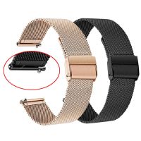 For Huawei GT3 42mm/46mm SmartWatch Band GT GT2 42mm Milanese Stainless Steel Band Bracelet Universal 20/22 mm Replacement Strap Straps