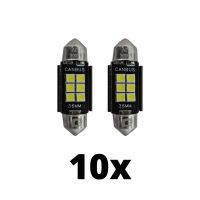 【cw】 10 Lamps Led Automotive SMD Door Suitcase Ceiling Chip 31 36 41mm