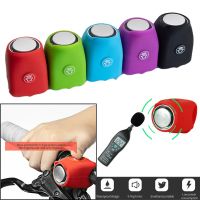 【LZ】✽✑♕  Impermeável elétrico Mountain Bike Bell MTB guiador sílica Gel sinos Super alto chifre alarme de bicicleta segurança ciclismo