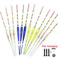 WLPFISHING 3pcs/Lot Fishing Floats Superfine Workmanship Freshwater Carp Floaters Fishing Bobbers Accessory Tackle Accessories