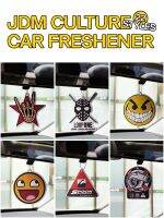 JDM Culture Racing Car Engine Air Freshener Hanging Rear View Solid Paper Diffuser Interior Accessories Pendant Custom