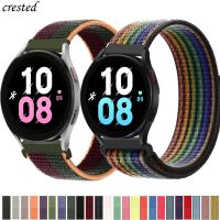 DJHFYJT 20mm 22mm Nylon loop band for Samsung Galaxy watch 4 5 6 Classic 43mm amazfit GTR 3 2 bracelet correa HUAWEI GT/2e/pro/3 strap