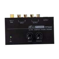 Kokiya Phono Preamplifier DC 12V จานเสียงสำหรับลำโพงคอมพิวเตอร์เครื่องขยายเสียง