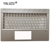 Newprodectscoming YALUZU New case shell For HP Pavilion 14 CE 1004TX 1005TX Palmrest Cover Silver With Fingerprint Hole