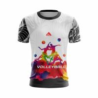 （Contact customer service to customize for you）(PRE-ORDER) volleyball jersey shirt/volleyball short sleeve/collar/long sleeve（Childrens Adult Sizes）