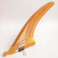 Sol Fins Handmade Wood and Fiberglass Surfing/Surfboard Fins - 8.5" Center Fin