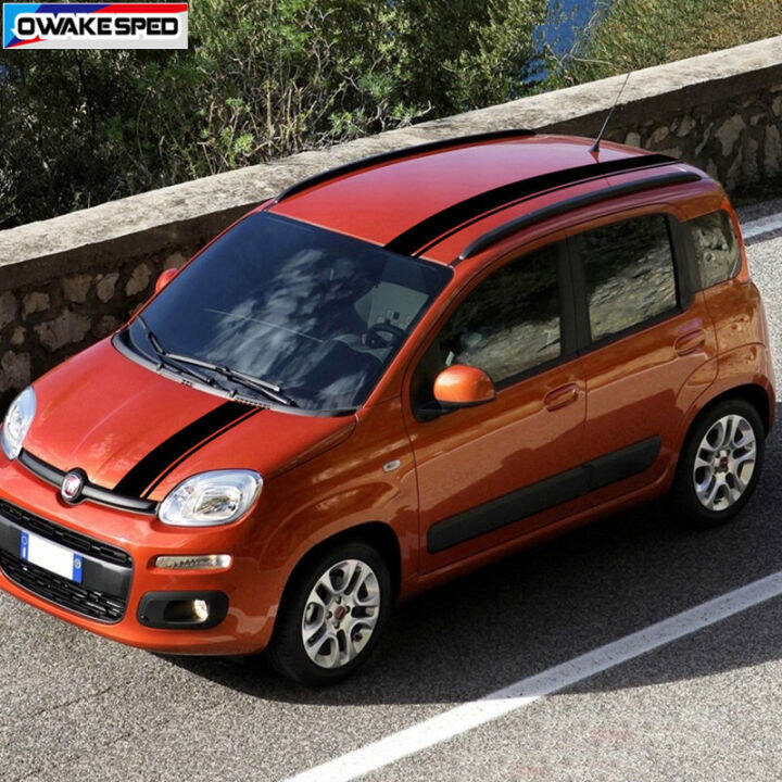 car-hood-roof-tail-decor-stickers-for-fiat-panda-corss-4x4-off-raod-stripes-exterior-auto-body-engine-cover-vinyl-decals