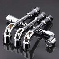 ประแจ ประแจหัวเทียน มีให้เลือกหลายขนาดL-shaped Pipe Socket Wrench Car Repair Tool Set 6-22MM Shaped Hexagonal Spanner Hand Tool Set Wrenchs Car Tool Set