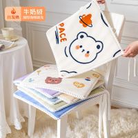 [COD] velvet cartoon cushion office sedentary fart home winter thick student chair dining seat stool