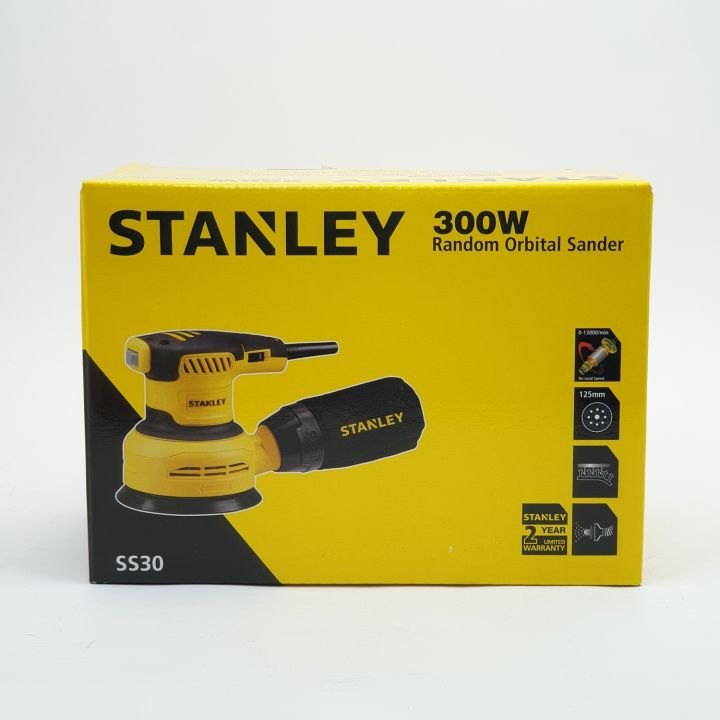 stanley-เครื่องขัดกระดาษทรายกลม-5-นิ้ว-รุ่น-ss30-b1-300w-ros-sander