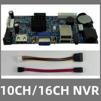 10/16CHx4K H.265 H.264 NVR IVR Network Digital Video Recorder Board 1xHDD IP Camera HDMI with SATA Cable Onvif P2P SeeEasy