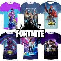 แฟชั่น 2023 เสื้อแฟชั่นชายและหญิง Fortnite ชัยชนะเด็กสวม Royal Battle 3d สาวเสื้อเด็กเสื้อชายเสื้อฮีโร่