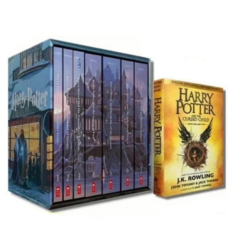 Harry Potter Books by J. K. Rowling (8 Books Set)