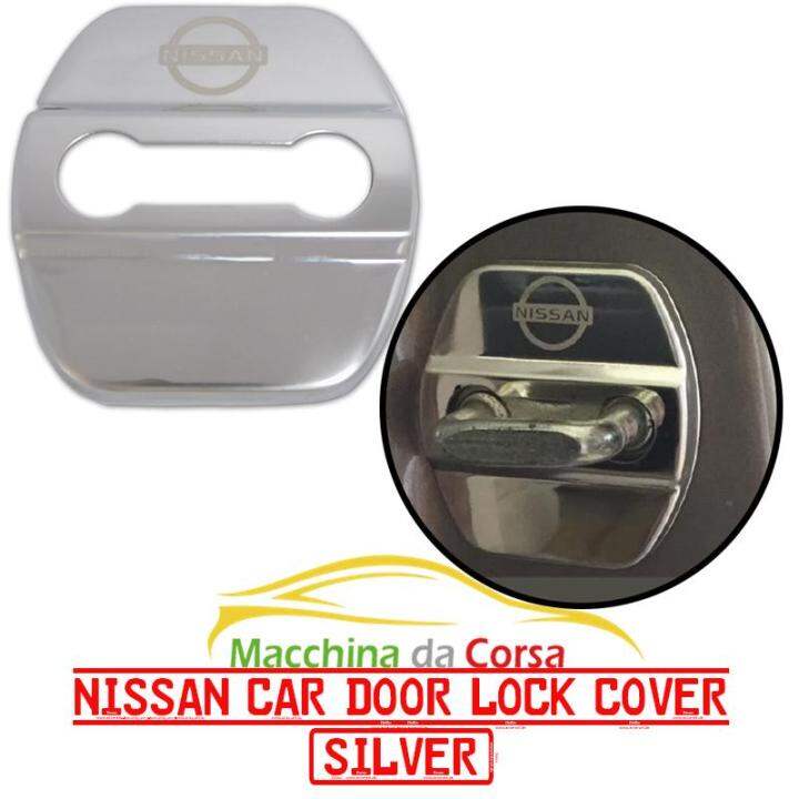 Nissan Protective Car Door Lock Cover (Chrome) Lazada PH