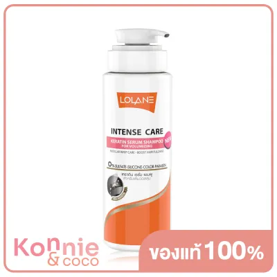 Lolane Intense Care Keratin Serum Shampoo For Volumizing 400ml