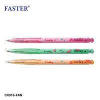 ปากกา ปากกาลูกลื่น ฟรุตตี้ 0.38 ปากกาน่ารัก รหัส CX916 (จำนวน 1 ด้าม) คละสีด้าม FASTER (ฟาสเตอร์)