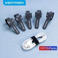 Vention ที่เก็บสายเคเบิล1ชิ้น5ชิ้น10ชิ้นเทปไนลอนสายรัดสายไฟ USB สำหรับเมาส์สายหูฟังโทรศัพท์สาย Aux HDMI ป้องกันสายที่จับ