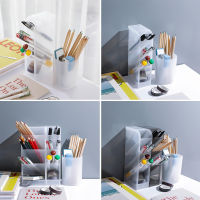 Storage Box Cosmetics School Kawaii Office Desktop Pen Holder Desk Pencil