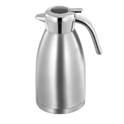 2.2L Capacity Stainless Steel Carafe Home Coffee Kettle Kitchen Tea Pot Pitchers Display Temperature Bottle